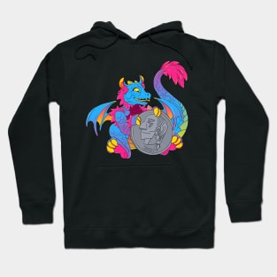 Pansexual Pride Pocket Dragon Hoodie